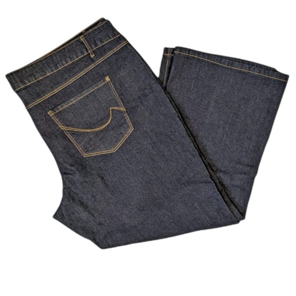 𝅺NWT d/C Jeans Straight Leg Jeans Blue Plus Size 28P